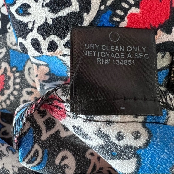 Charles Henry Bell Sleeve Mini Dress Womens Small Bohemian Retro Preppy Classic - Picture 9 of 9